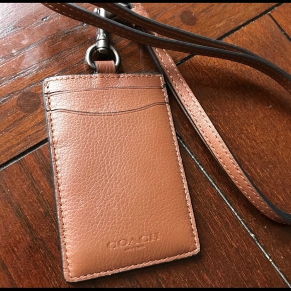 Coach Other - Authentic Coach Calf leather sport lanyard/Cd/ID